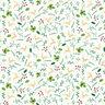 Tissu en coton Popeline Chevreuils et branches – écru/or,  thumbnail number 1