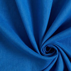 Lin mélangé léger prélavé – bleu roi, 