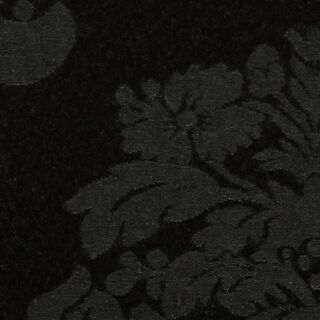 Tissu de décoration Jacquard Damasco 280 cm – noir, 