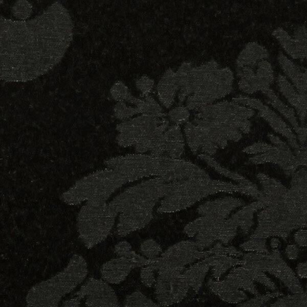 Tissu de décoration Jacquard Damasco 280 cm – noir,  image number 2