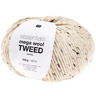 Essentials Mega Wool Tweed Chunky| Rico Design – nature, 