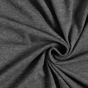 Jersey coton Medium Chiné – anthracite, 