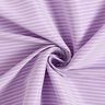 Tissu stretch à rayures horizontales élastique longitudinalement – violet pastel,  thumbnail number 3
