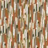 Tissu en coton Cretonne Coups de pinceau – pin/bronze,  thumbnail number 1
