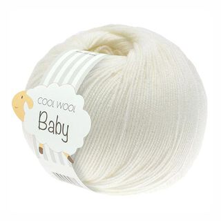 Cool Wool Baby, 50g | Lana Grossa – blanc, 