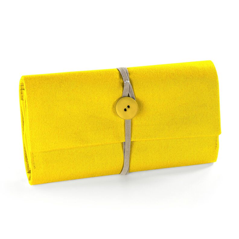 Feutrine 90 cm / épaisseur de 1 mm – jaune soleil, image number 4