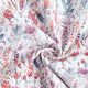 Tissu de décoration Popeline coton Fleurs sauvages – pourpre/pétrole,  thumbnail number 3