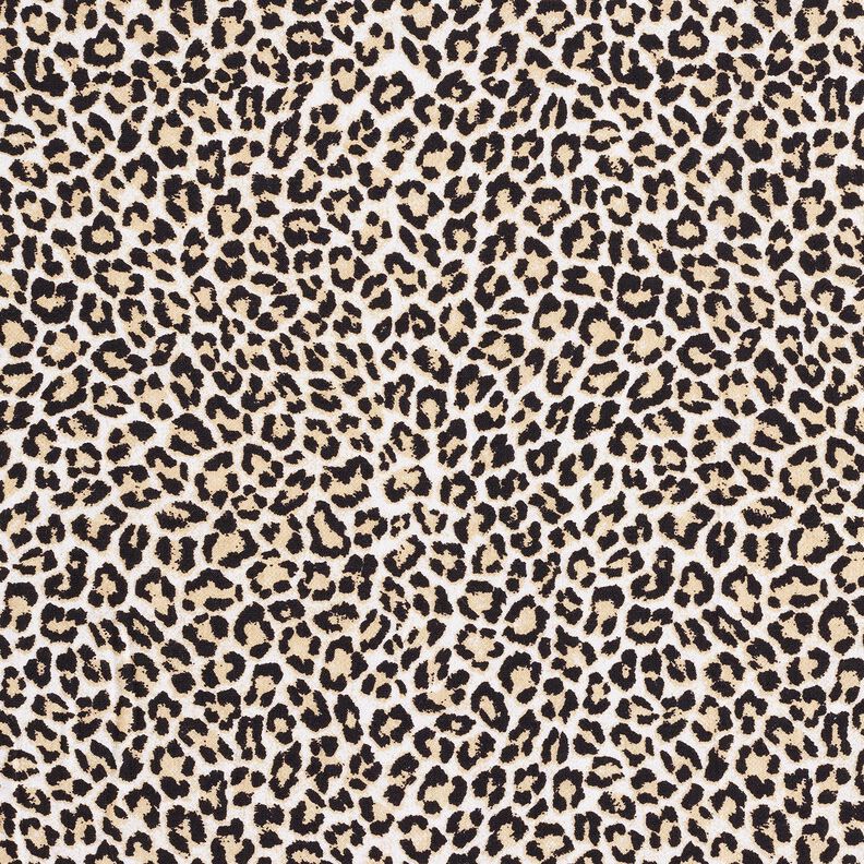 Viscose mélangée Imprimé léopard – beige,  image number 1