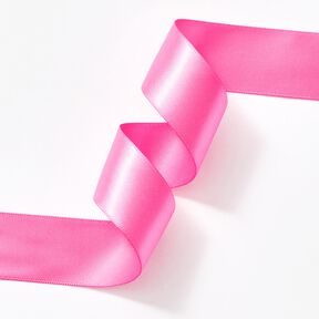 Ruban de satin [25 mm] – rose vif, 