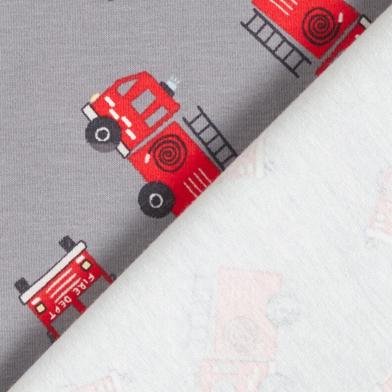 Jersey coton Pompiers – gris,  image number 4