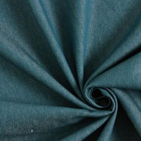 Denim de coton stretch mélangé moyen – bleu océan, 