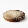 Bouton 4 trous rond [Ø 25 mm] – nature/marron foncé,  thumbnail number 3