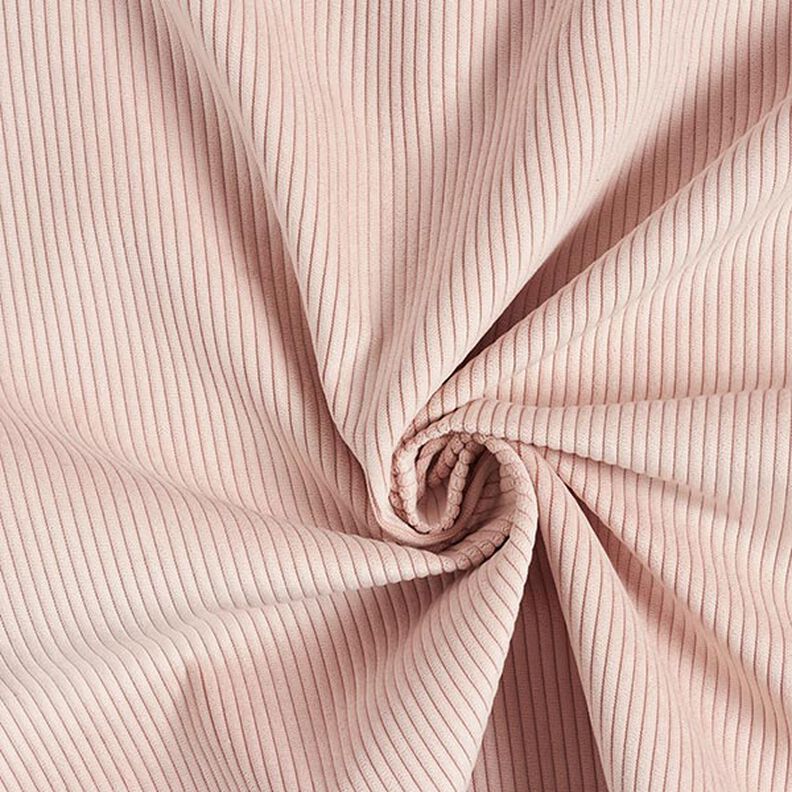 Tissu de revêtement aspect côtelé Fjord – rosé,  image number 1
