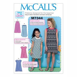 Robe enfant|Chemise, McCalls | 104 - 122, 