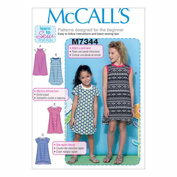 Robe enfant|Chemise, McCalls | 104 - 122, image number 1