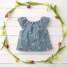 Jersey coton Zèbre espiègle – gris bleu,  thumbnail number 6