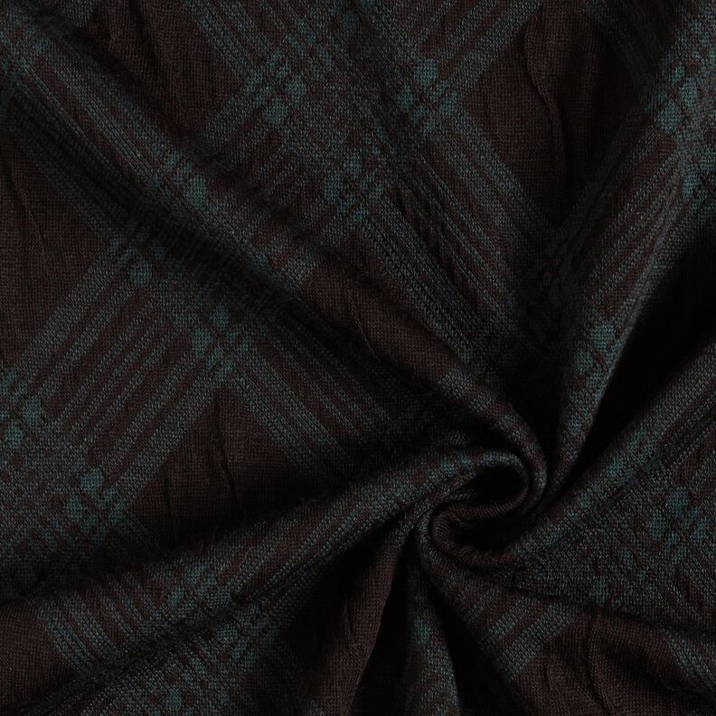 Maille jacquard motif argyle – noir/vert sapin, image number 4
