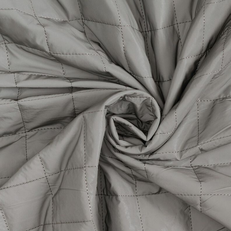 Tissu matelassé réfléchissant – gris,  image number 4