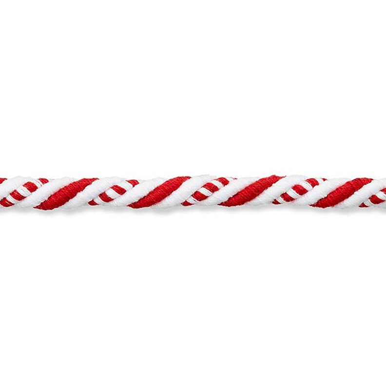 Cordon Maritime [8mm] – blanc/rouge,  image number 2