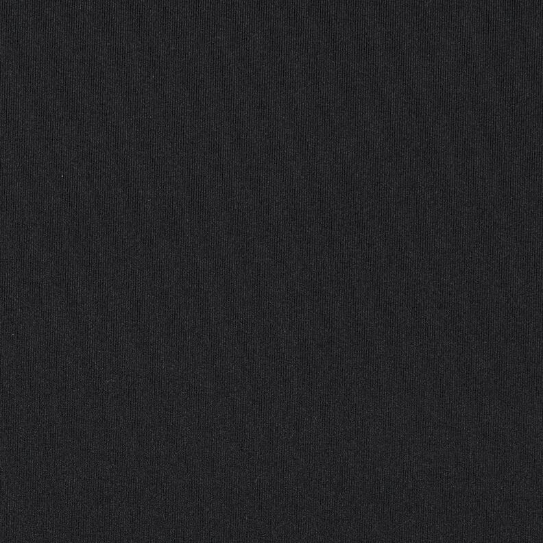 Jersey brossé intérieur uni – noir,  image number 5