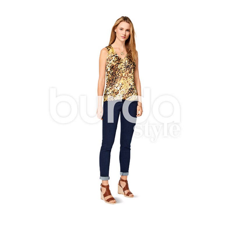 Pantalon / Jean, Burda 6543,  image number 6