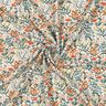 Tissu double gaze de coton Prairie fleurie Impression numérique | Poppy Fabrics – écru/orange pêche,  thumbnail number 3