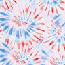 Tissus pour maillot de bain Batik mandala – blanc/chili,  thumbnail number 6