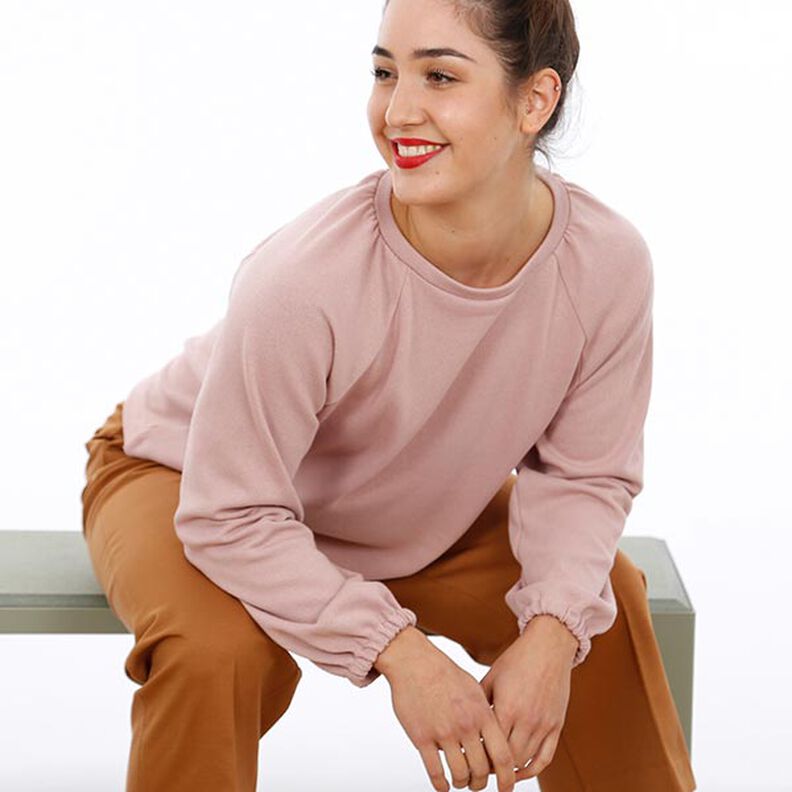 FRAU CAJA - Pull raglan à manches blouson, Studio Schnittreif | XS - XXL,  image number 4