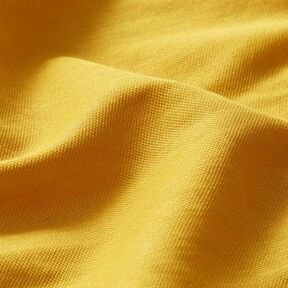 Viscose mélangé fin uni – moutarde, 
