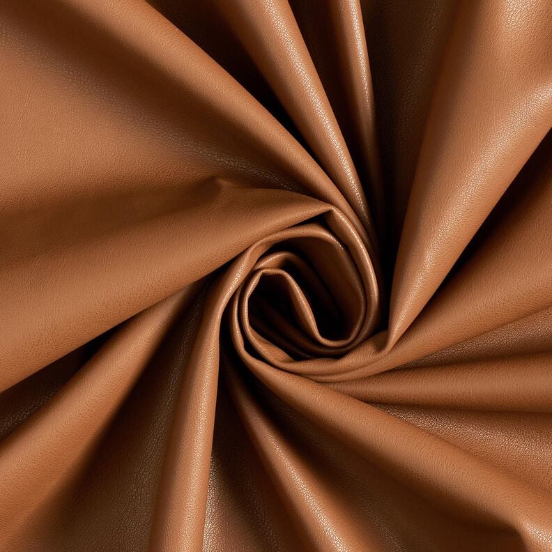 Similicuir avec revers en velours  – cannelle,  image number 1