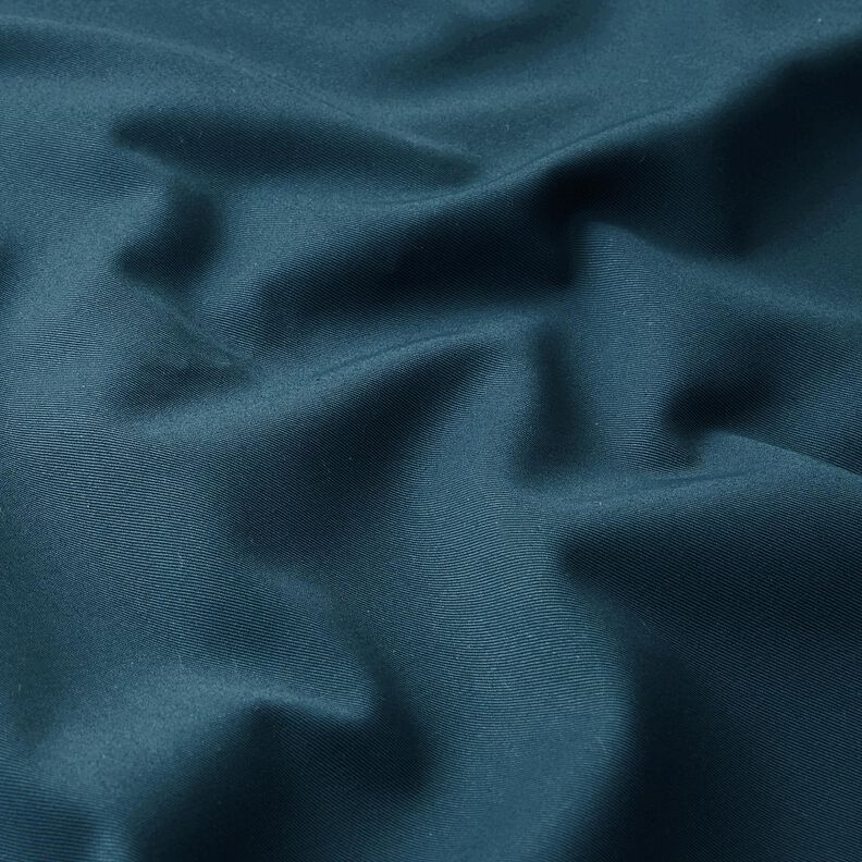 Sergé coton Uni – pétrole,  image number 2