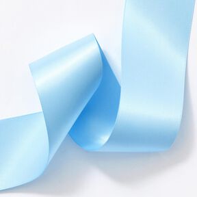 Ruban de satin [50 mm] – bleu bébé, 