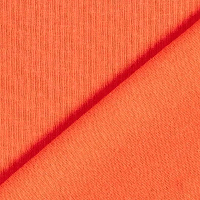Jersey coton Medium Uni – orange,  image number 3