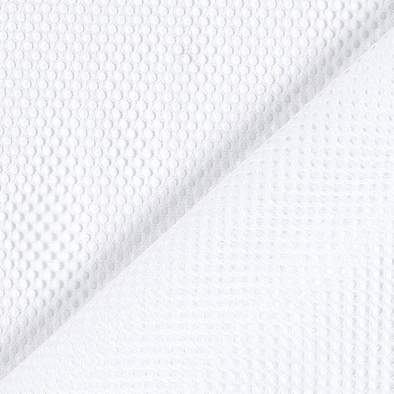 Grande maille fonctionnelle – blanc,  image number 3