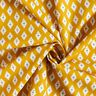 Tissu en coton Cretonne Losanges abstraits – moutarde,  thumbnail number 3