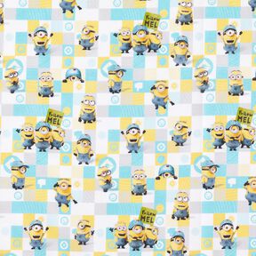Popeline coton Serviteurs Tissu sous licence | Universal Studios – blanc/turquoise clair, 