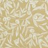 Coton enduit Jacquard tissu enduit motif olives – jaune olive/beige clair,  thumbnail number 1