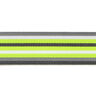 Sangle de sac fluo [ 40 mm ] – jaune fluo/gris,  thumbnail number 3