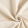 Tissu double gaze de coton Mélange lin Uni  – nature,  thumbnail number 1