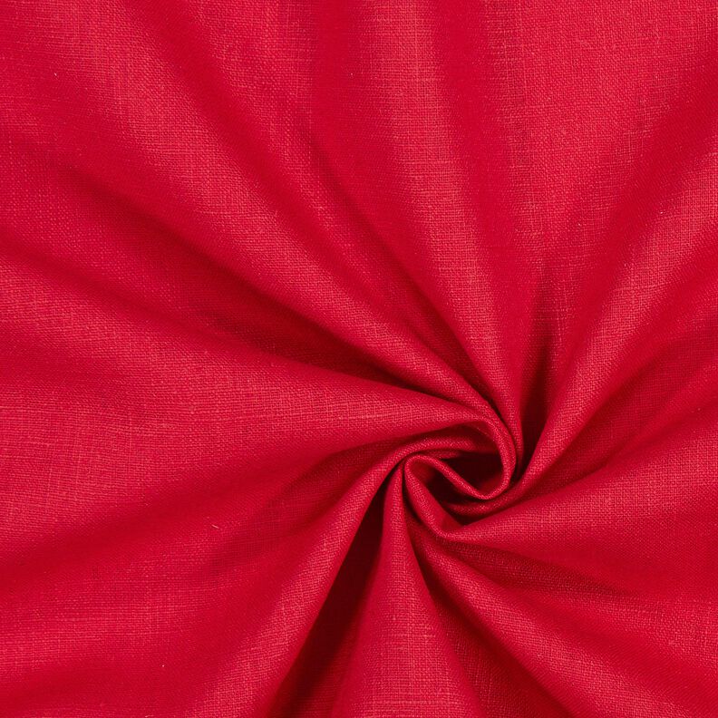 Tissu de lin en ramie mélangée medium – rouge, image number 1