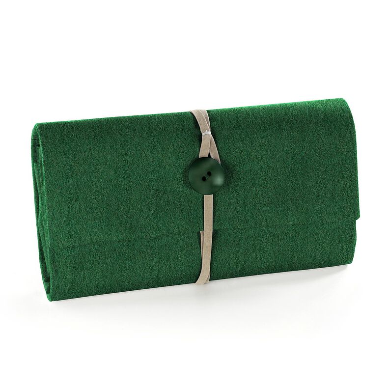 Feutrine 90 cm / épaisseur de 1 mm – vert foncé, image number 4