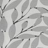 Tissu décoratif Toile Feuilles floues – gris brume/gris,  thumbnail number 5