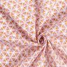 Tissu en coton Cretonne Formes géométriques – blanc/jaune curry,  thumbnail number 3