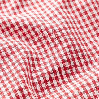 Coton stretch Carreaux vichy – rouge/blanc, 