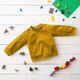 GOTS French Terry Sweat d’été | Tula – jaune curry,  thumbnail number 6