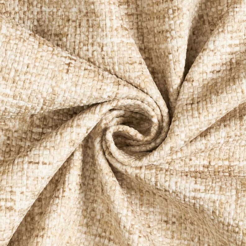 Tissu de revêtement velours gaufré – beige,  image number 3