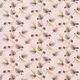Jersey coton feuilles variées – rosé,  thumbnail number 1