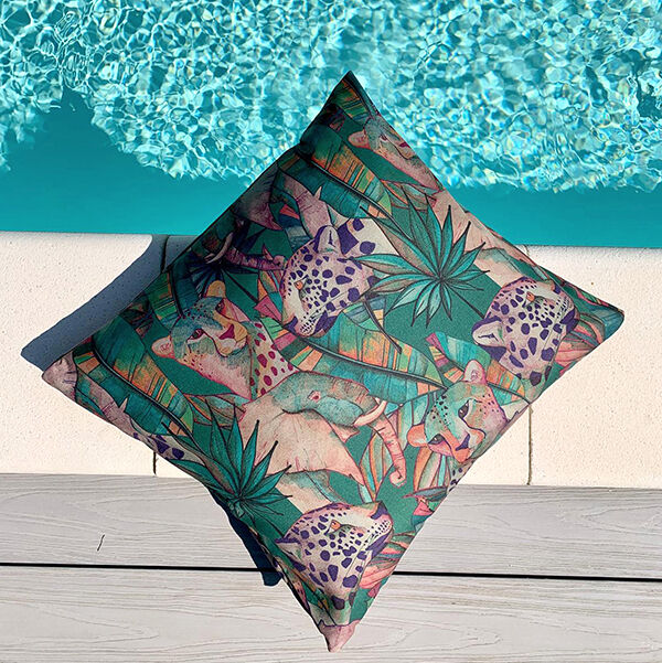 Tissu d’extérieur Canvas Jungle – vert, image number 6