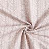 French Terry Sweat d’été Imprimé en maille torsadée – beige clair,  thumbnail number 3