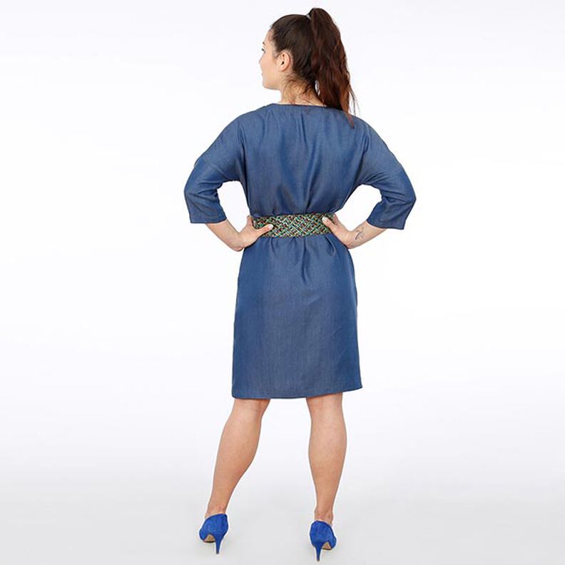 Robe chemisier droite avec patte de boutonnage et poches FRAU EDDA | Patron prêt à découper | XS-XXL,  image number 3